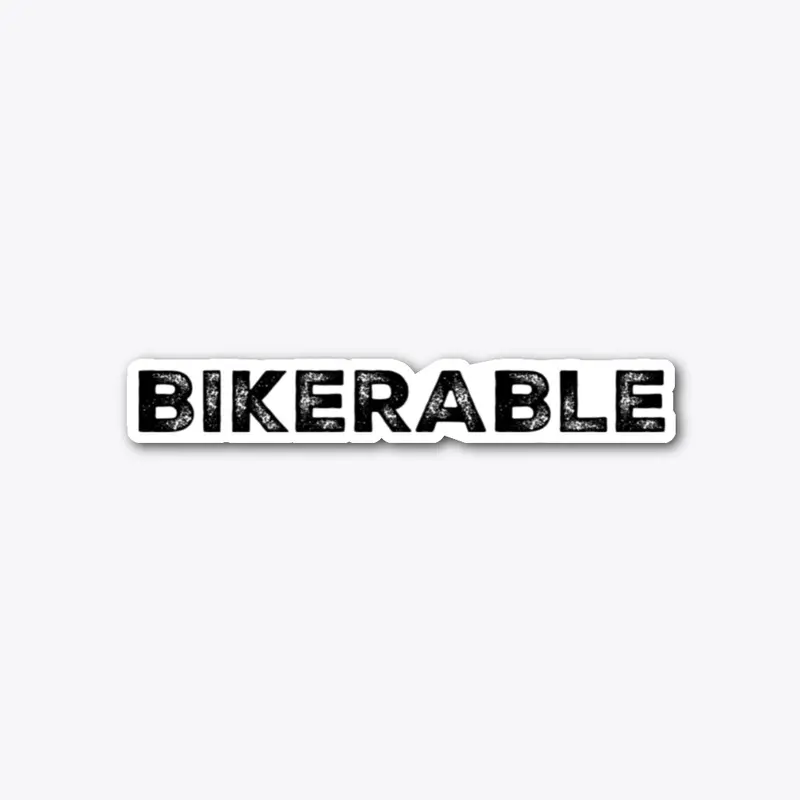 Bikerable Sticker Motorcycle Biker